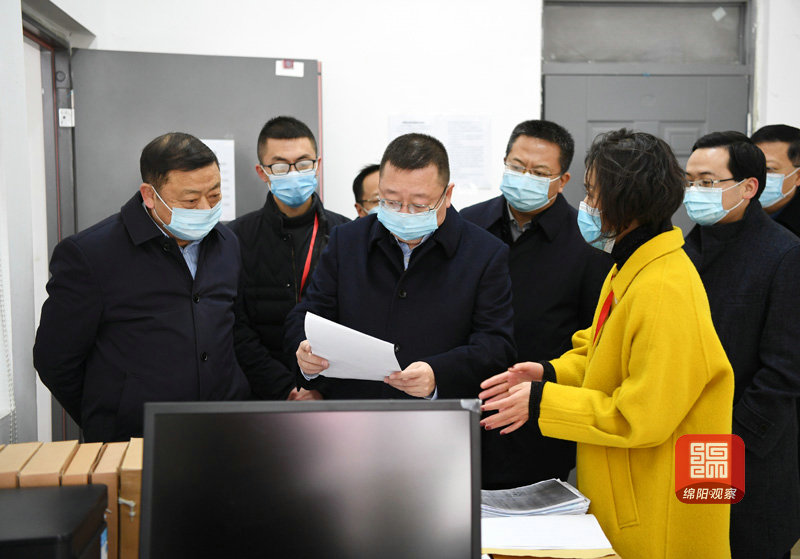 2021年1月7日，元方調(diào)研新冠肺炎疫情防控工作2  張莉 攝.jpg