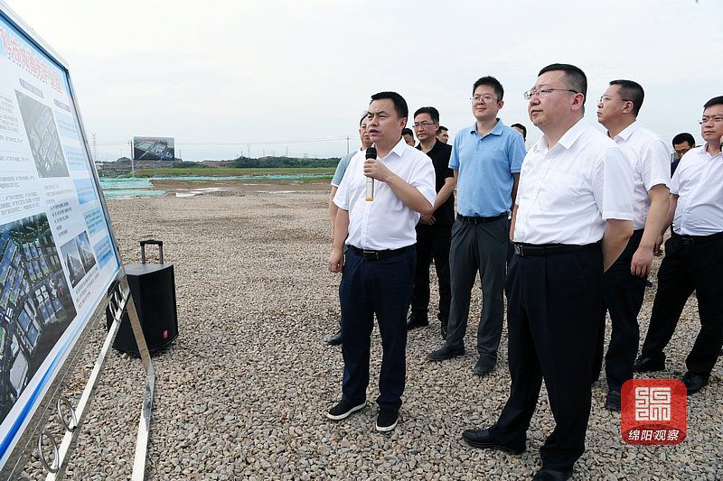2021年8月19日，元方調(diào)研重點項目推進情況  張莉 攝.jpg