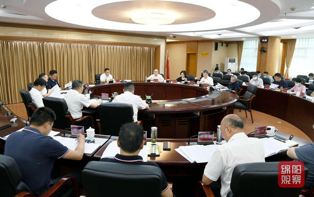 2022年7月4日，市政府黨組2022年第六次會議  張莉 攝.jpg